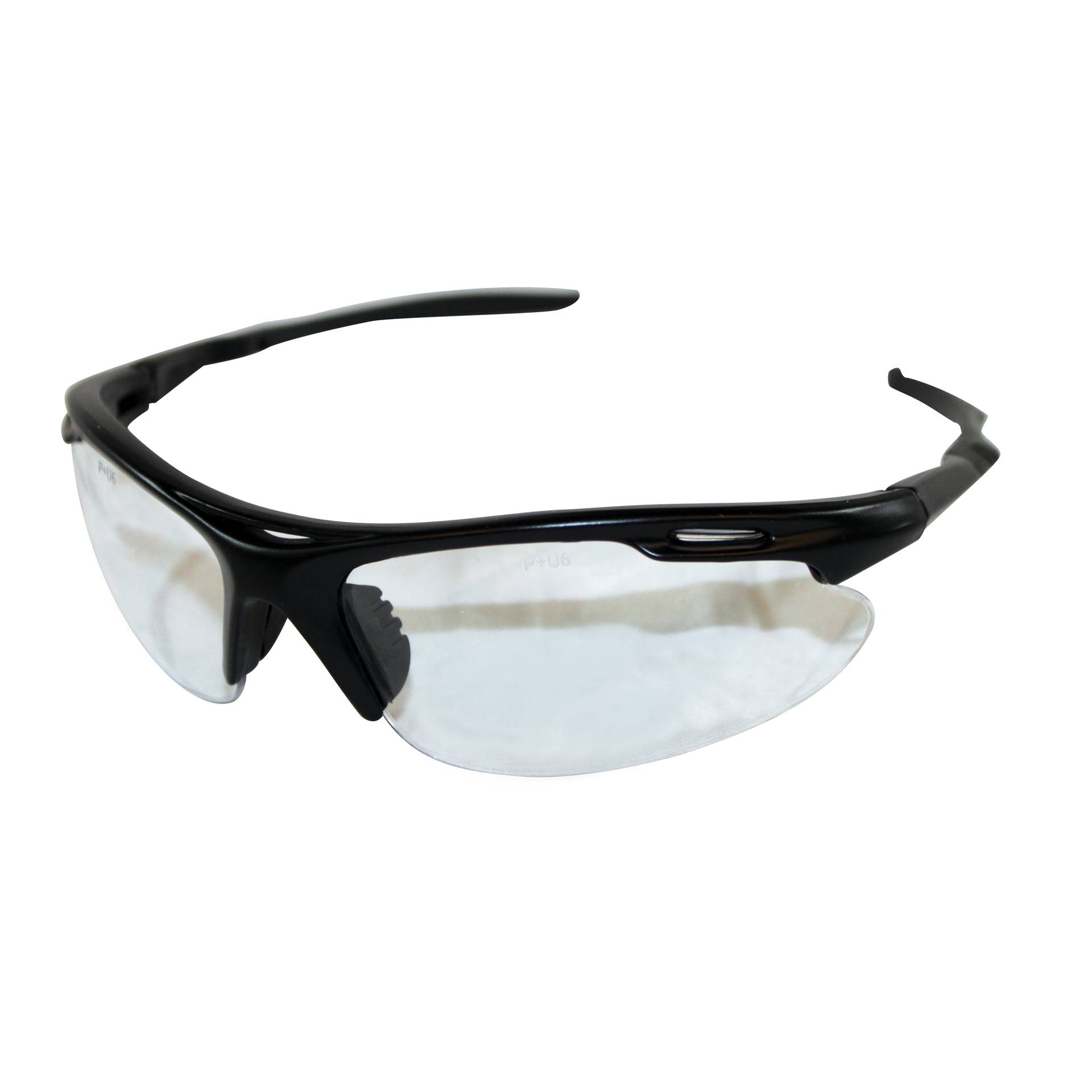 Safety Glasses Clr Lens Black Frame One Size 144/C